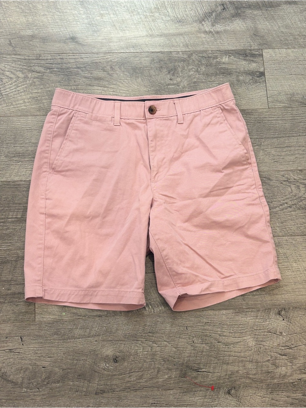 Sonoma Men's Pink Flat Front Chino Shorts
